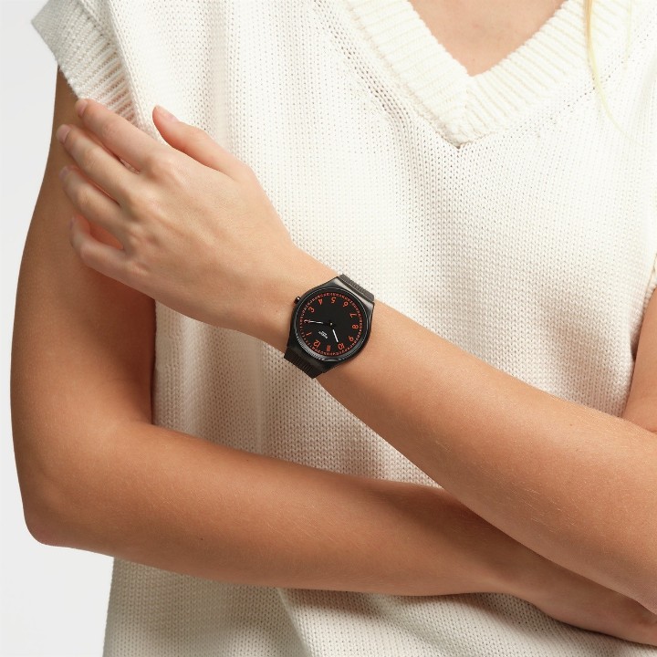 Obrázek Swatch Brushed Red