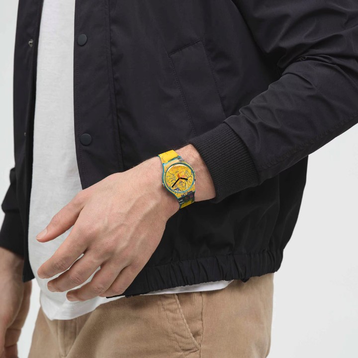 Obrázek Swatch Hollywood Africans by Jean-Michel Basquiat