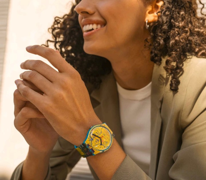 Obrázek Swatch Hollywood Africans by Jean-Michel Basquiat