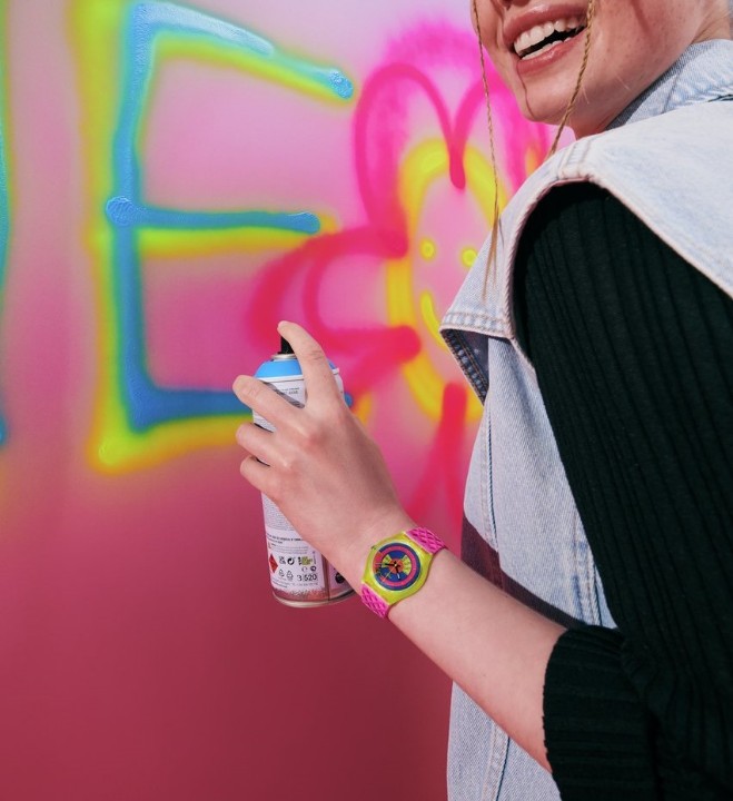 Obrázek Swatch Shades of Neon