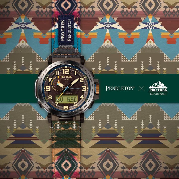 Obrázek Casio Pro Trek Pendleton Collaboration Model