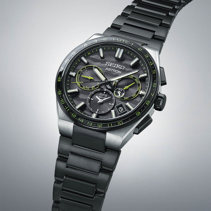 Obrázek Seiko Astron ‘Cyber Yellow’ GPS Solar 2023 Limited Edition