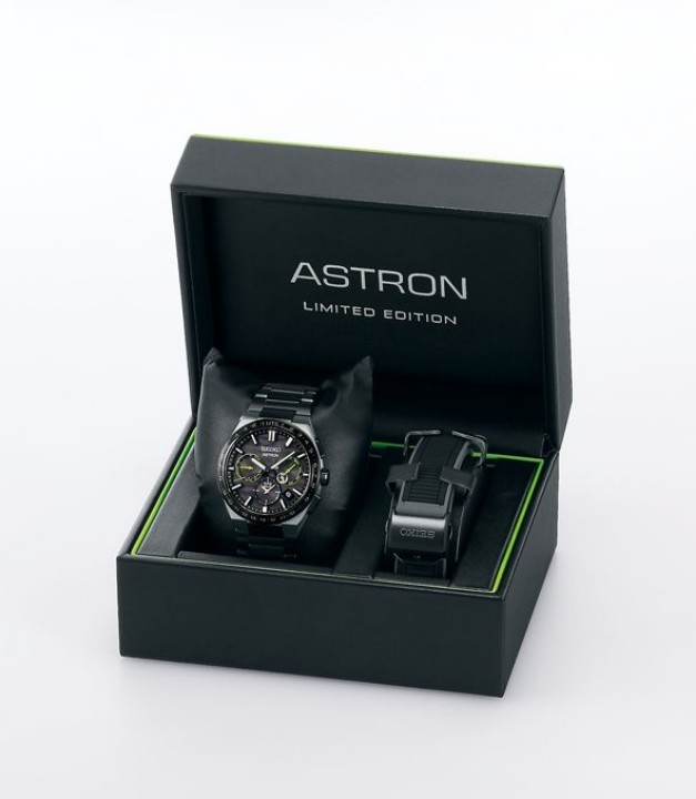 Obrázek Seiko Astron ‘Cyber Yellow’ GPS Solar 2023 Limited Edition