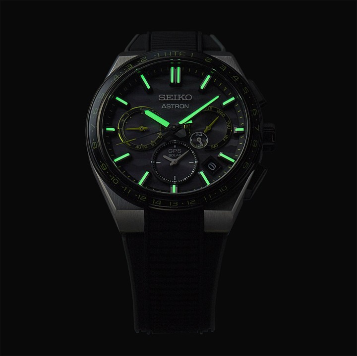 Obrázek Seiko Astron ‘Cyber Yellow’ GPS Solar 2023 Limited Edition