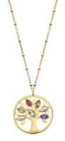 Obrázek Dámský náhrdelník Lotus Style Rainbow