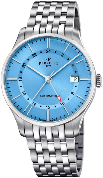 Obrázek Perrelet Weekend GMT Ice Blue