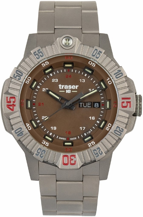Obrázek Traser P99 Tactical Brown Titan + UV svítilna zdarma