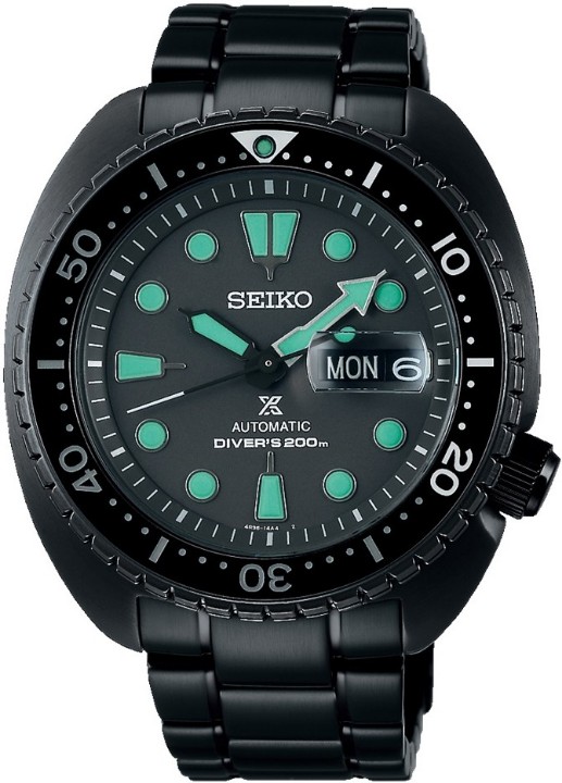 Obrázek Seiko Prospex The Black Series ‘Night Vision’ Turtle Diver