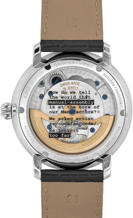 Obrázek Frederique Constant Slimline Manufacture seconde/seconde/ Limited Edition