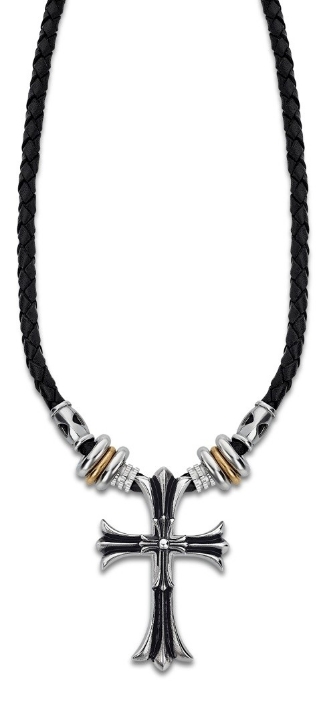 Obrázek Pánský náhrdelník Lotus Style Dark Style