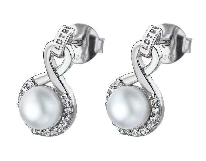 Obrázek Náušnice Lotus Silver Pearls