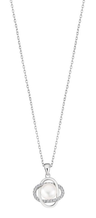 Obrázek Dámský náhrdelník Lotus Silver Pearls