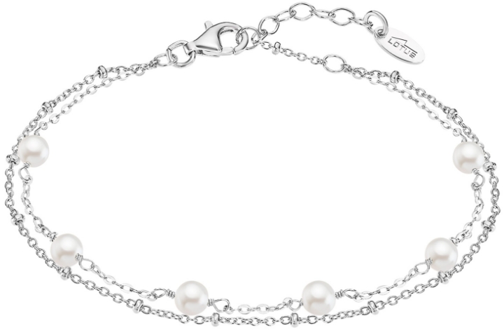Obrázek Dámský náramek Lotus Silver Pearls