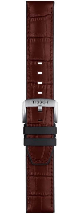 Obrázek Kožený/gumový řemínek Tissot 22 mm