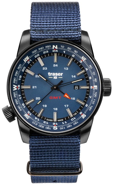 Obrázek Traser P68 Pathfinder GMT Blue + UV svítilna zdarma