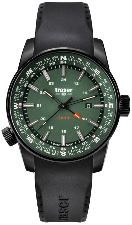 Obrázek Traser P68 Pathfinder GMT Green + UV svítilna zdarma