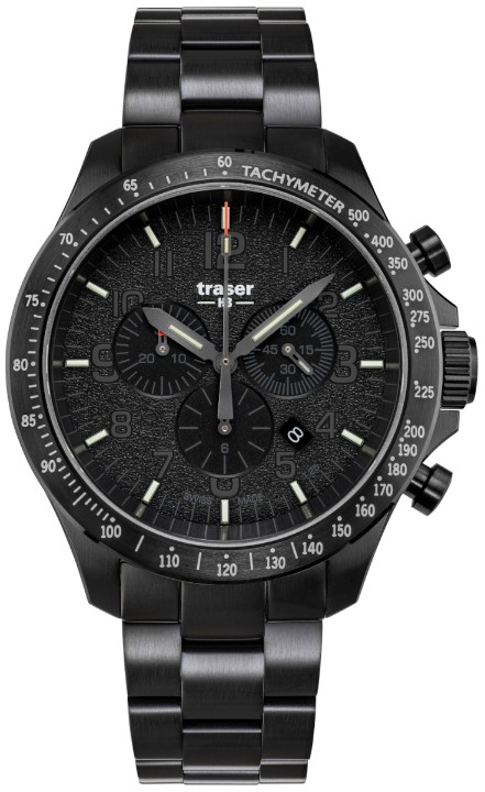 Obrázek Traser P67 Officer Pro Chronograph Black + UV svítilna zdarma