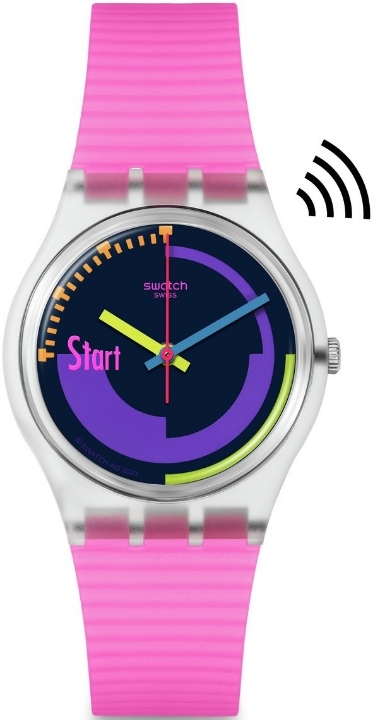 Obrázek Swatch Neon Pink Podium Pay!