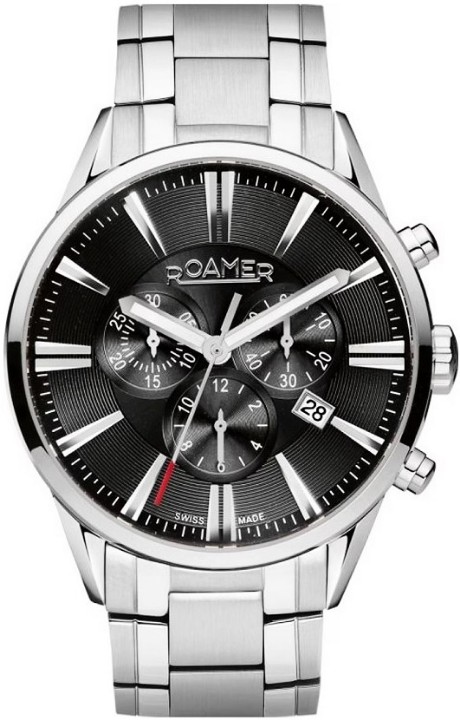 Obrázek Roamer Superior Chrono Black Silver