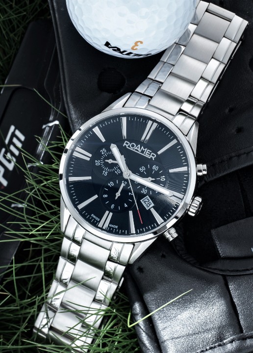 Obrázek Roamer Superior Chrono Black Silver