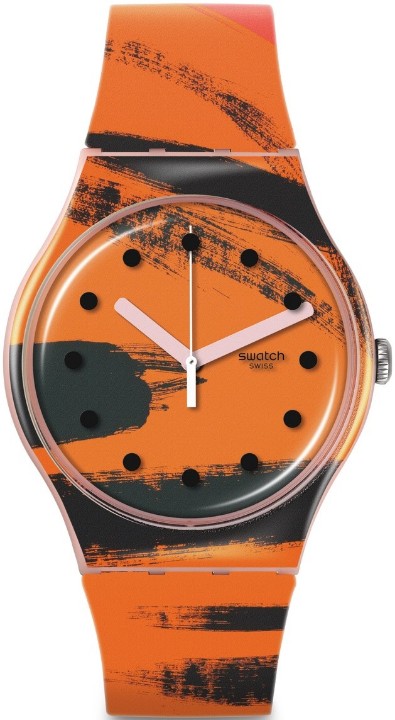 Obrázek Swatch x Tate Gallery Barns-Graham's Orange and Red on Pink