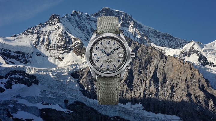 Obrázek Seiko Prospex Alpinist 2022 Europe Exclusive Model Rock Face