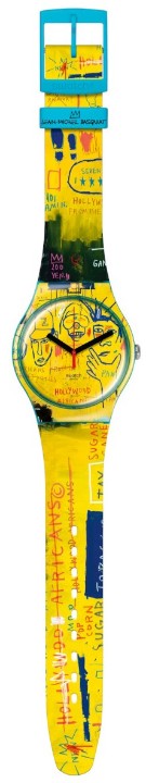 Obrázek Swatch Hollywood Africans by Jean-Michel Basquiat