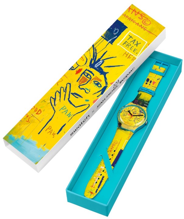 Obrázek Swatch Hollywood Africans by Jean-Michel Basquiat