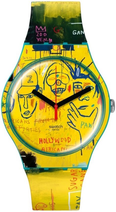 Obrázek Swatch Hollywood Africans by Jean-Michel Basquiat