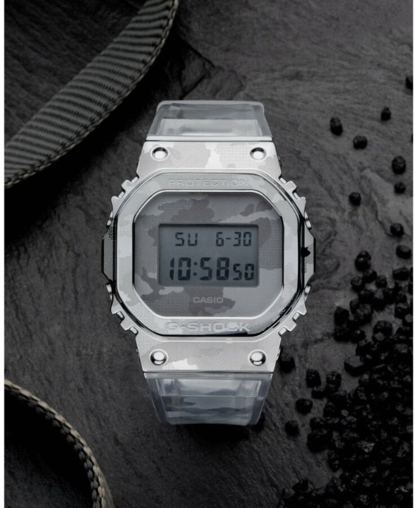 Obrázek Casio G-Shock Metal-Covered Skeleton Camouflage Series