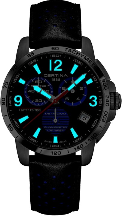 Obrázek Certina DS Podium Lap Timer Yamaha Limited Edition