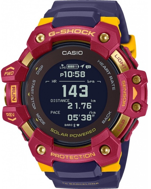 Obrázek Casio G-Shock G-Squad FC Barcelona Matchday
