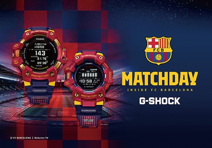 Obrázek Casio G-Shock G-Squad FC Barcelona Matchday