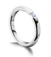 Zobrazit detail produktu - Prsten LOEE Essence z bílého zlata s diamantem Obrázek Prsten LOEE Essence z bílého zlata s diamantem