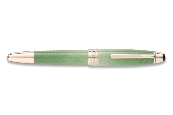 Obrázek Plnicí pero Montblanc Meisterstück Calligraphy Solitaire Celadon Dégradé