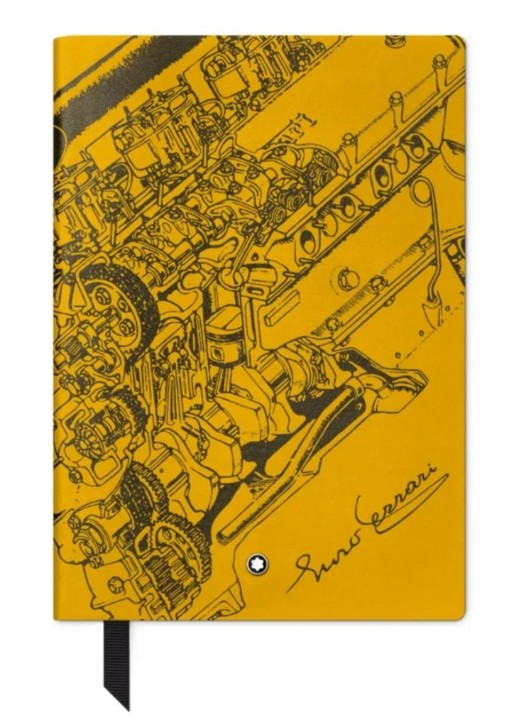 Obrázek Zápisník Montblanc #146 Great Characters Enzo Ferrari, Giallo Modena