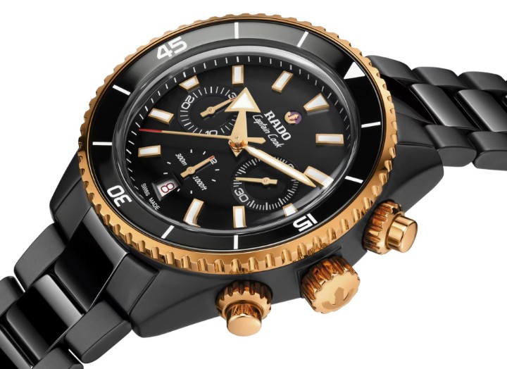 Obrázek Rado Captain Cook High-Tech Ceramic Automatic Chronograph