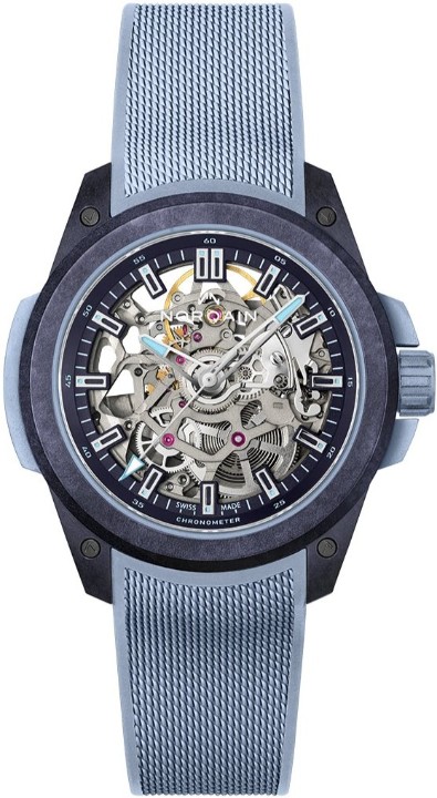 Obrázek NORQAIN Independence Wild One Skeleton Ice Blue XS strap Limited Edition
