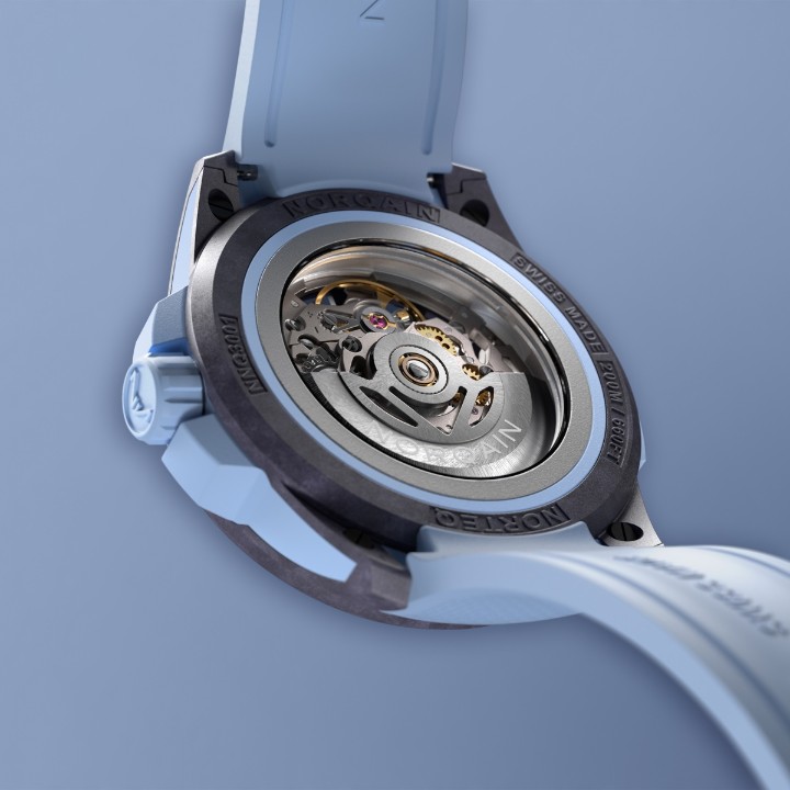 Obrázek NORQAIN Independence Wild One Skeleton Ice Blue XS strap Limited Edition