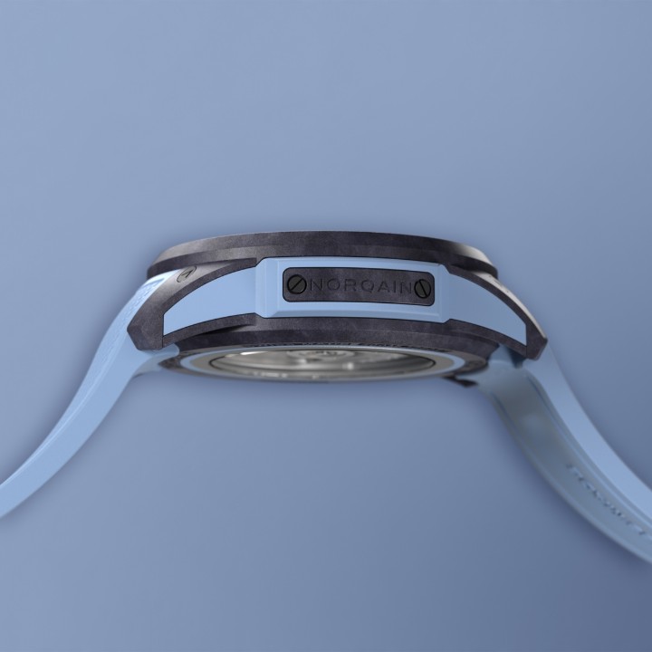 Obrázek NORQAIN Independence Wild One Skeleton Ice Blue XS strap Limited Edition