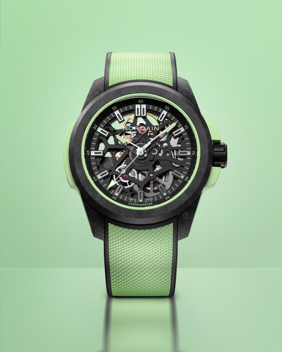 Obrázek NORQAIN Independence Wild One Skeleton Mint XS strap Limited Edition
