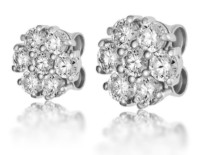 Zobrazit detail produktu - Náušnice LOEE Charm z bílého zlata s diamanty Obrázek Náušnice LOEE Charm z bílého zlata s diamanty