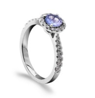 Zobrazit detail produktu - Prsten LOEE Palette Diamonds z bílého zlata s diamanty a tanzanitem Obrázek Prsten LOEE Palette Diamonds z bílého zlata s diamanty a tanzanitem