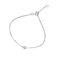 Zobrazit detail produktu - Náramek LOEE Essence z bílého zlata s diamantem Obrázek Náramek LOEE Essence z bílého zlata s diamantem