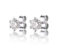 Zobrazit detail produktu - Náušnice LOEE Charm z bílého zlata s diamanty Obrázek Náušnice LOEE Charm z bílého zlata s diamanty