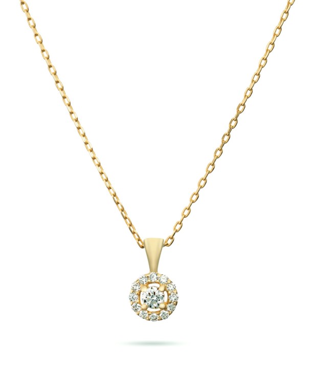 Obrázek Přívěsek LOEE Palette Diamonds ze žlutého zlata s diamanty