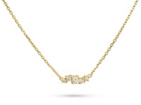 Zobrazit detail produktu - Náhrdelník LOEE Sparkle ze žlutého zlata s diamanty Obrázek Náhrdelník LOEE Sparkle ze žlutého zlata s diamanty