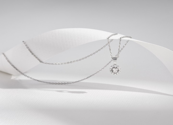 Obrázek Přívěsek LOEE Palette Diamonds z bílého zlata s diamanty