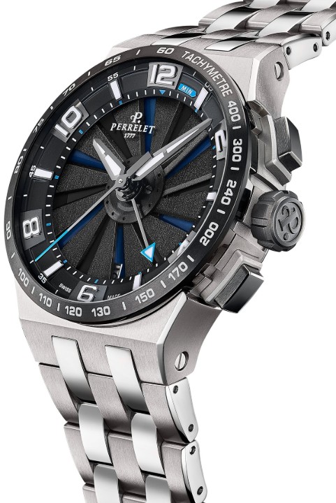 Obrázek Perrelet Turbine Chrono NEO Electric Blue