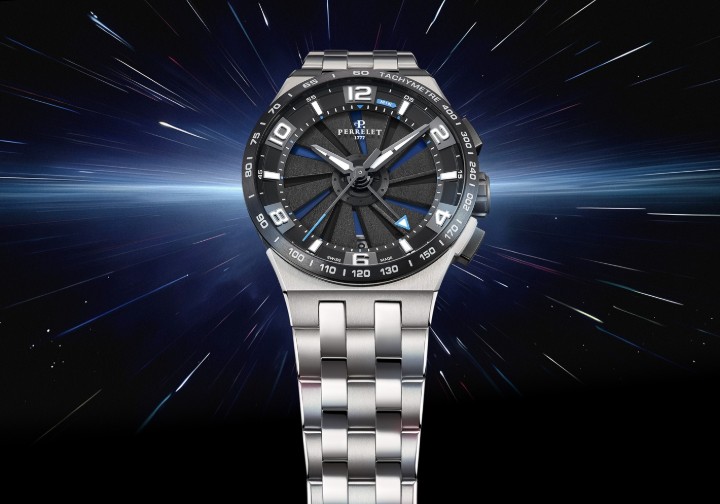 Obrázek Perrelet Turbine Chrono NEO Electric Blue
